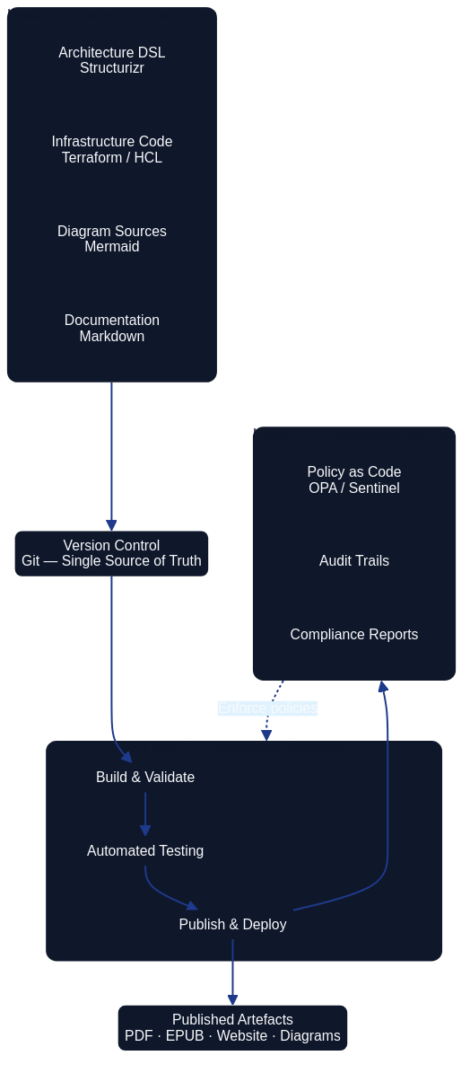 Architecture as Code – Technical Structure